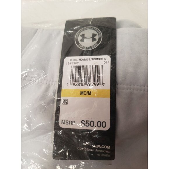 Under Armour Men's UA Vanish Snap Sports Shorts Solid Grey Size M - Picture 8 of 11